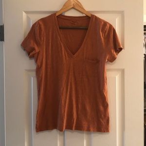 Madewell whisper cotton V neck